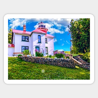 Mission Point Lighthouse Sticker